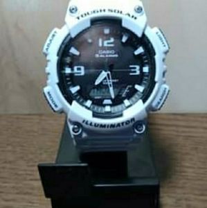 White Casio Tough Solar Watch